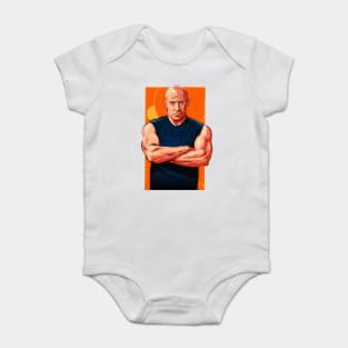 Vin Diesel - An illustration by Paul Cemmick Baby Bodysuit